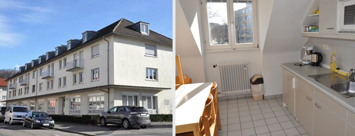 Accommodation buildings Rheinstraße 19/21 and 26/28