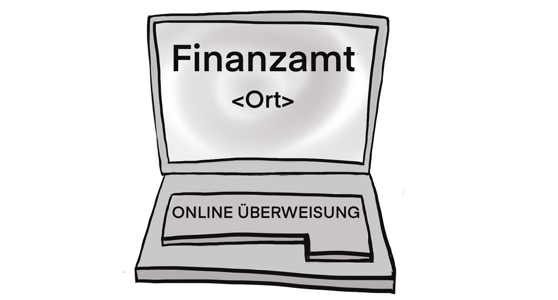 Recipient details for bank transfer